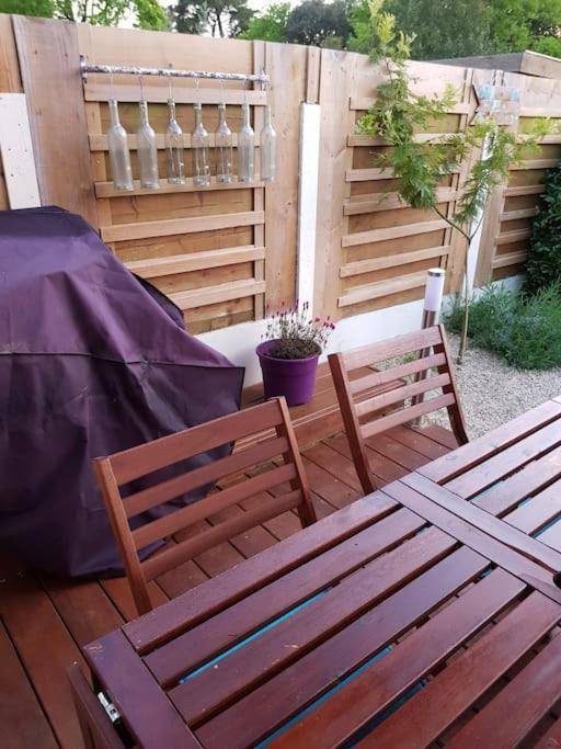 Le Chai De L'Ocean - Studio Avec Jardin Et Terrasse - Plage 300 M Soulac-sur-Mer Kültér fotó