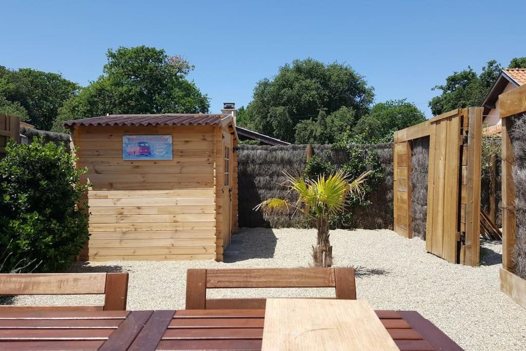 Le Chai De L'Ocean - Studio Avec Jardin Et Terrasse - Plage 300 M Soulac-sur-Mer Kültér fotó